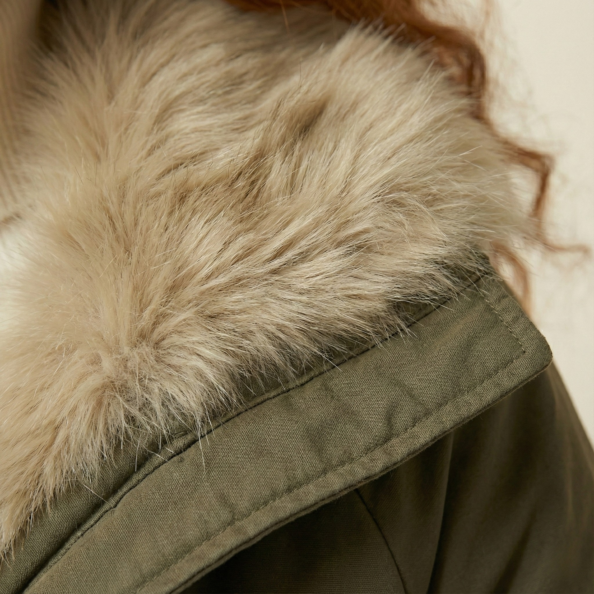 Nebula Veil Fur Bomber Jacket