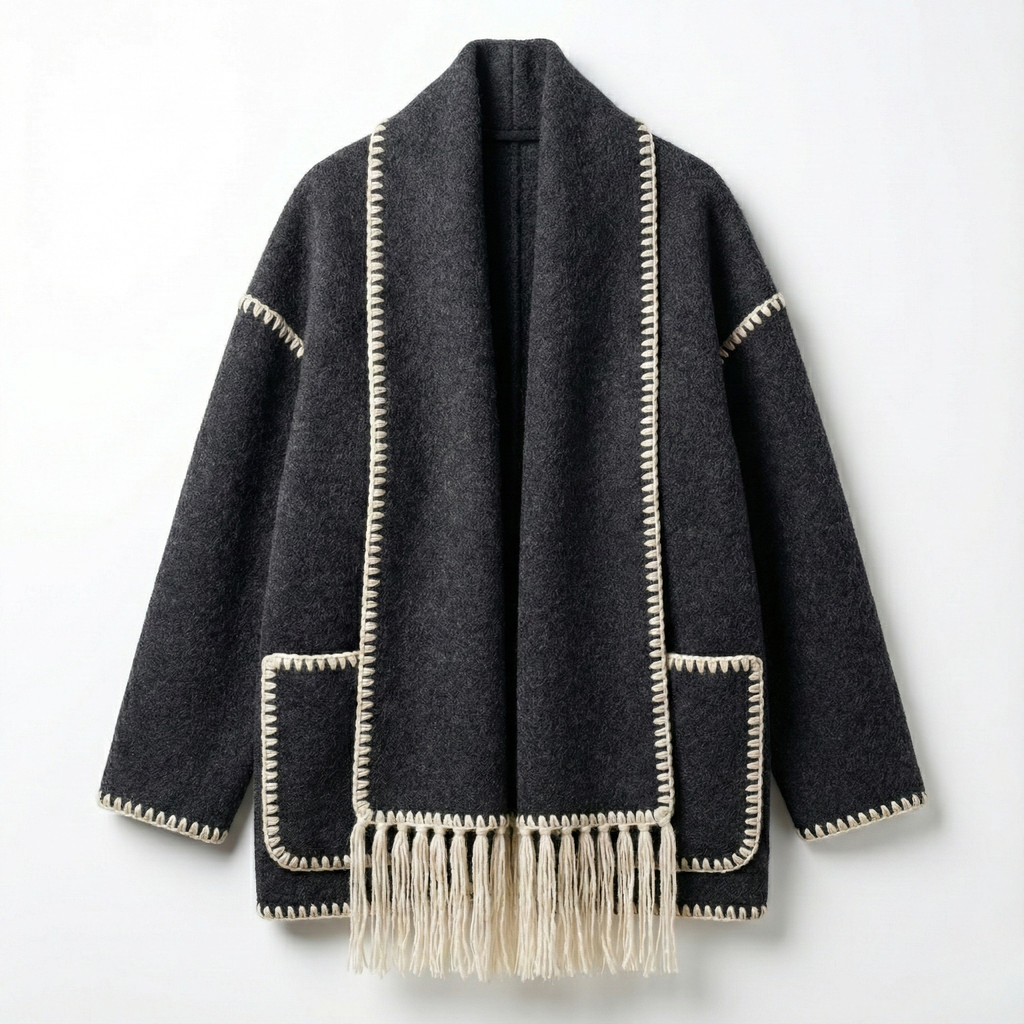 Atelier Wool Scarf Coat