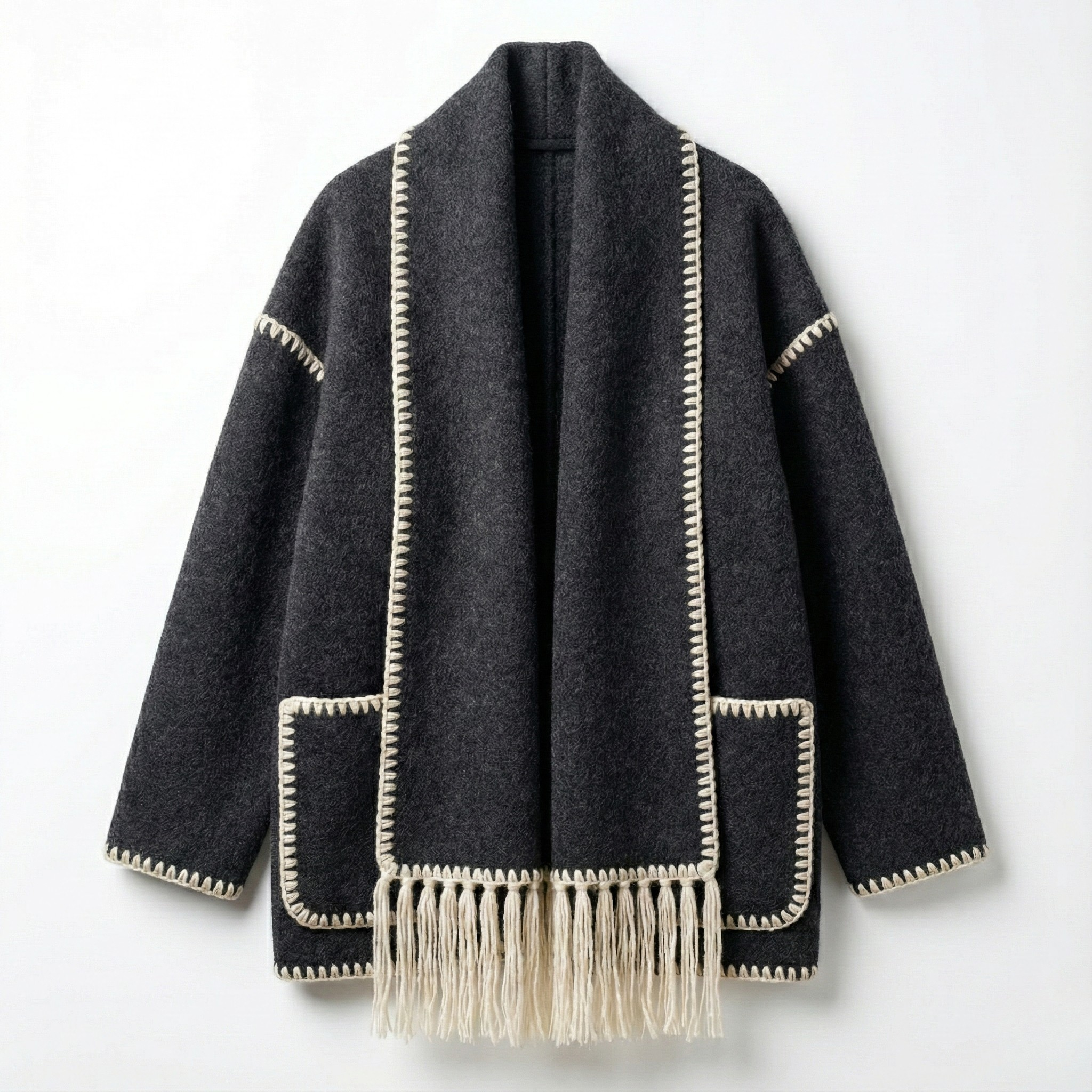 Atelier Wool Scarf Coat
