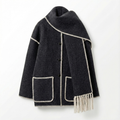 Atelier Wool Scarf Coat