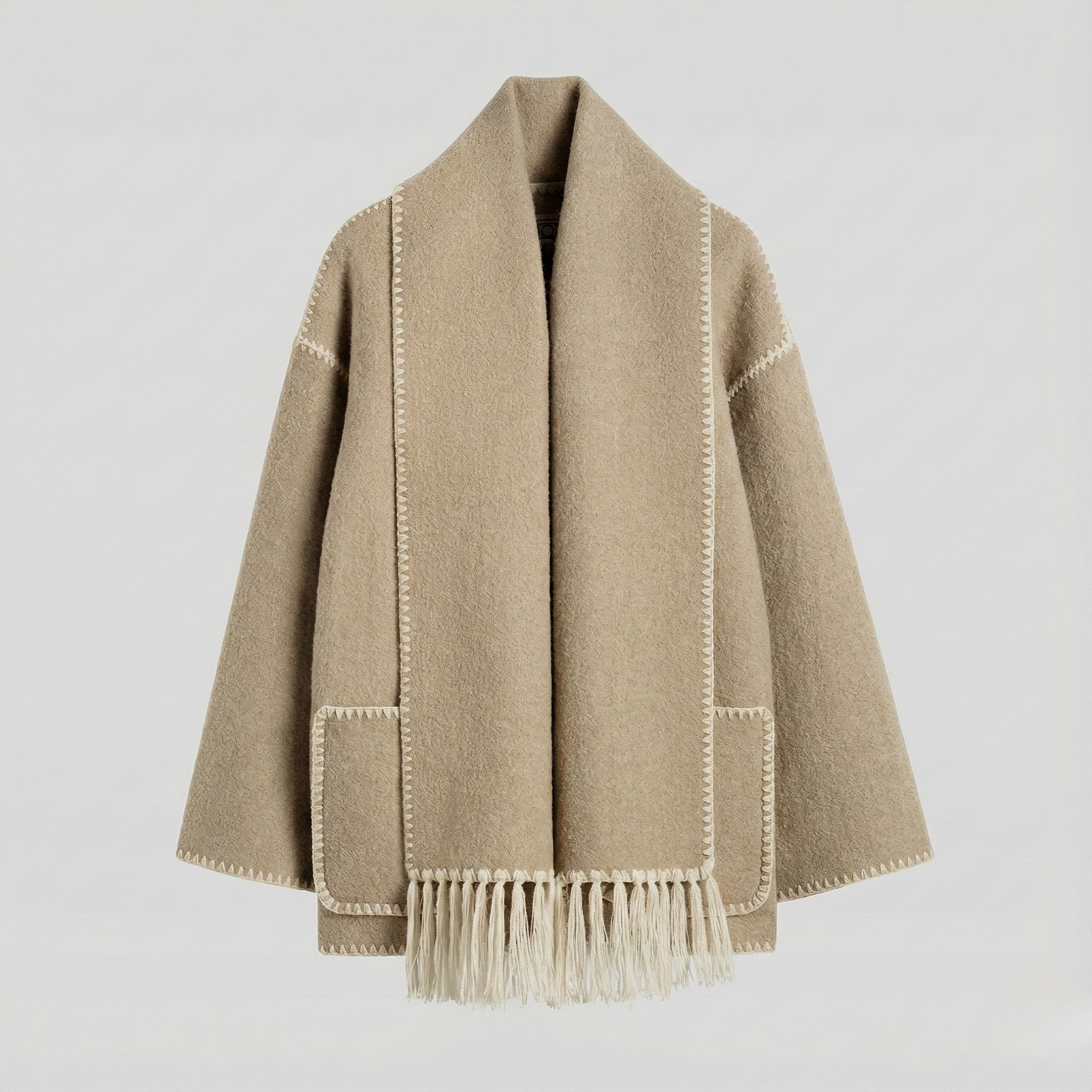 Atelier Wool Scarf Coat
