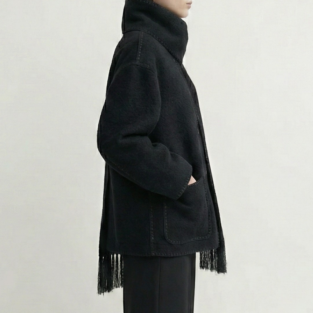 Atelier Wool Scarf Coat