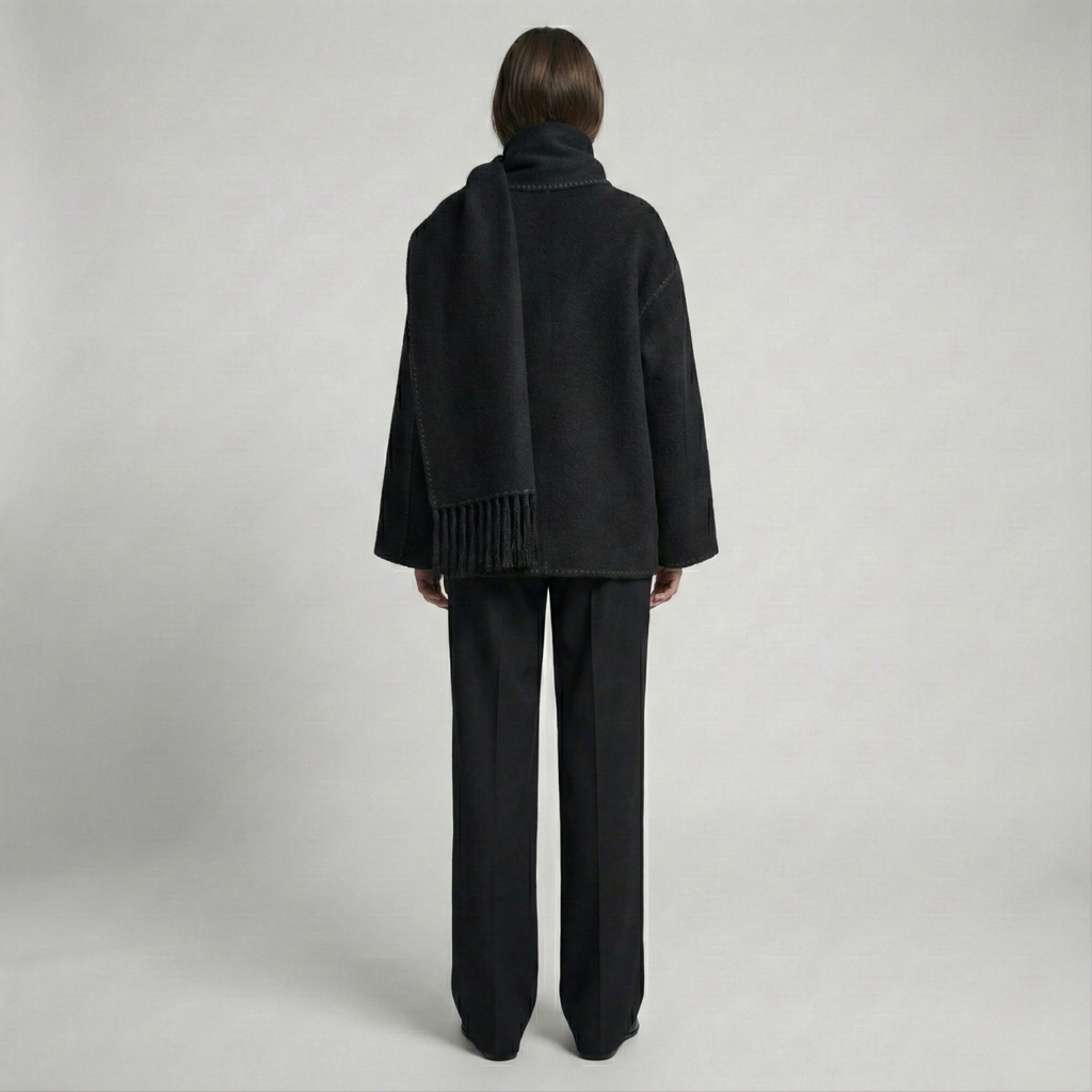 Atelier Wool Scarf Coat
