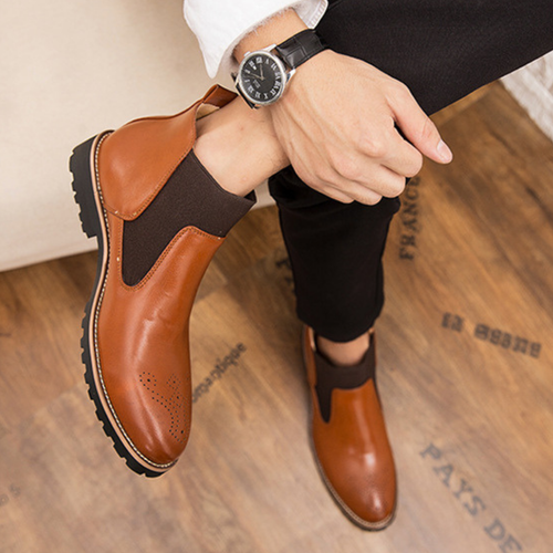 Ashton Genuine Leather Chelsea Boots