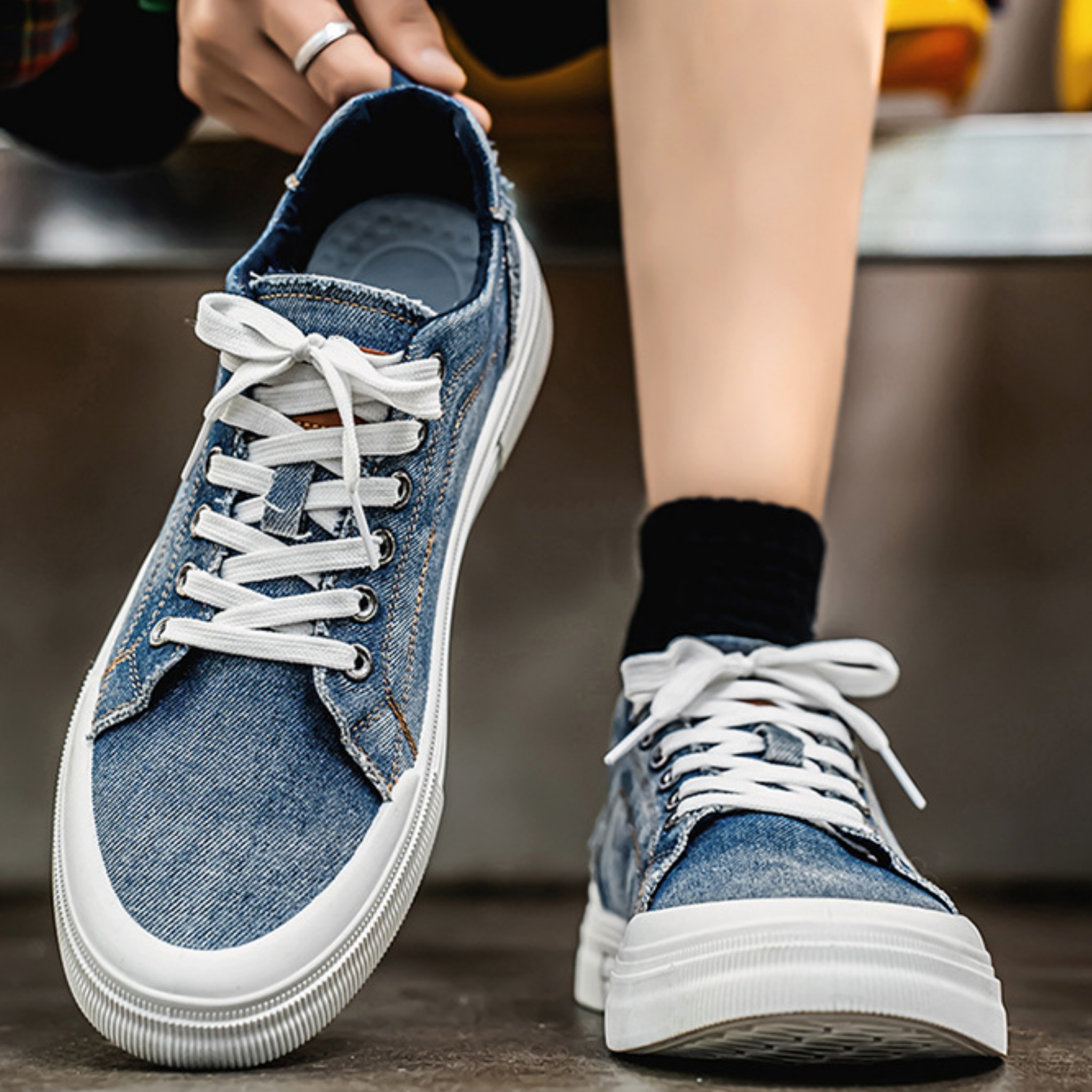 Denim Walker Trainers