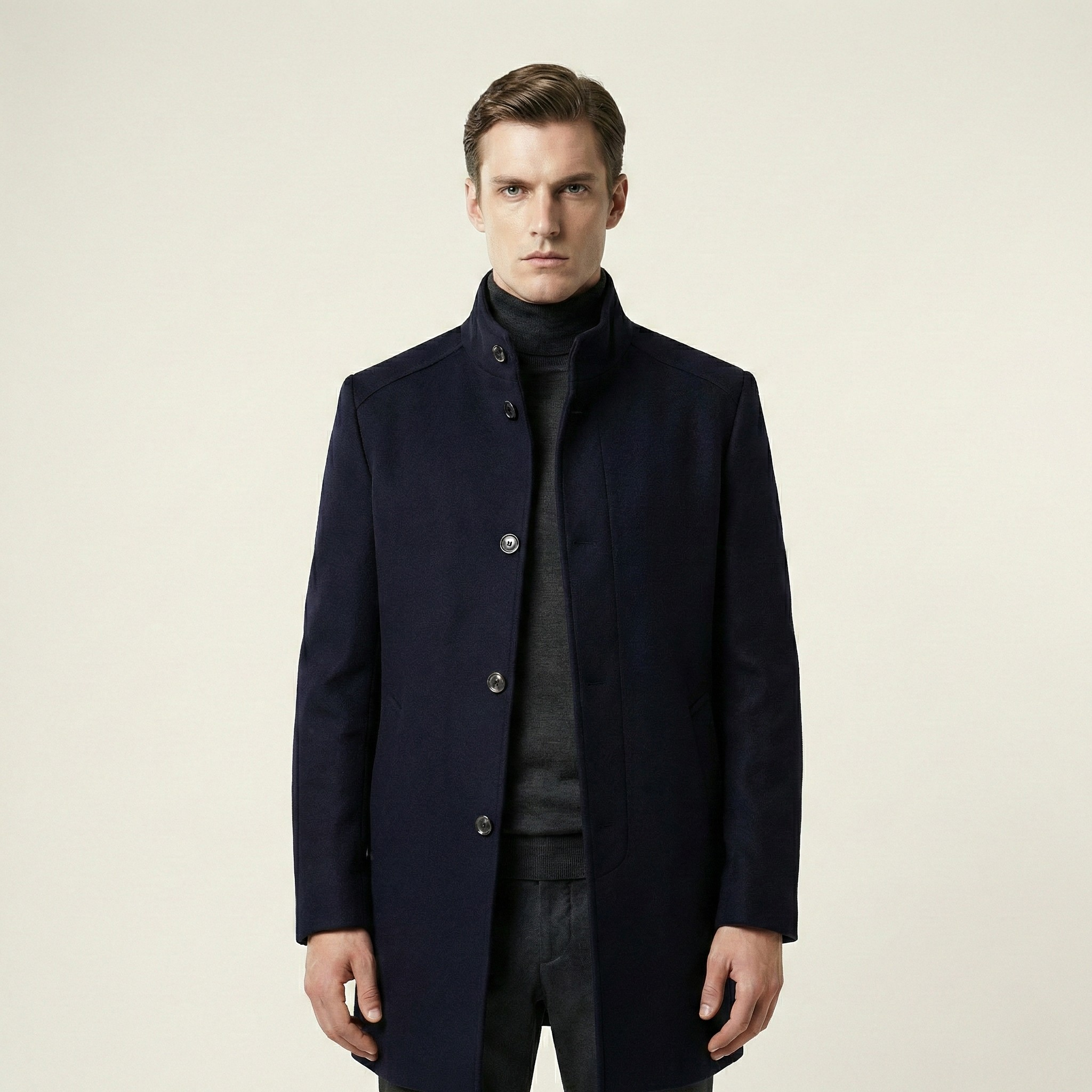 Sterling Collar Wool Coat