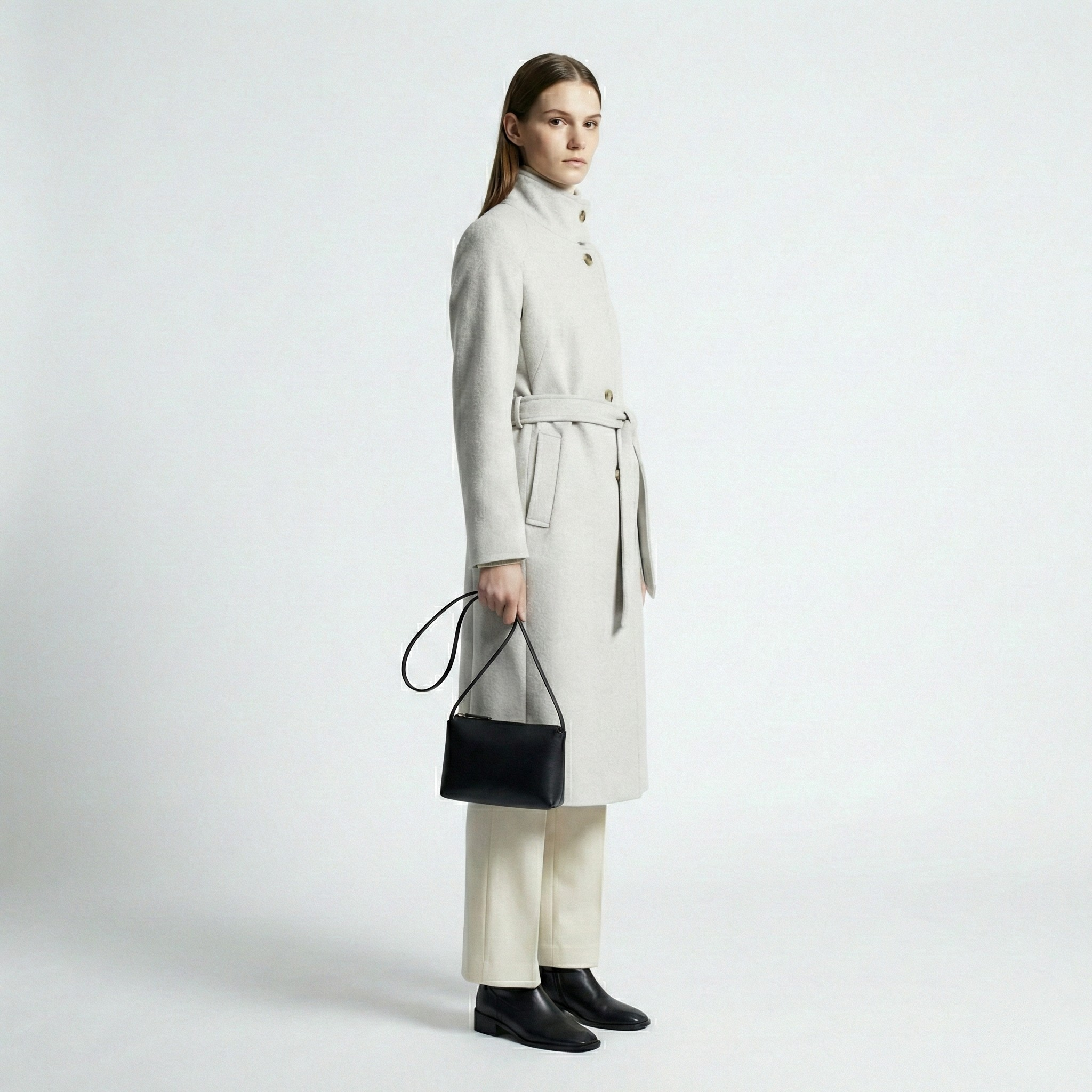 Nocturne Shadow Hybrid Wool Coat