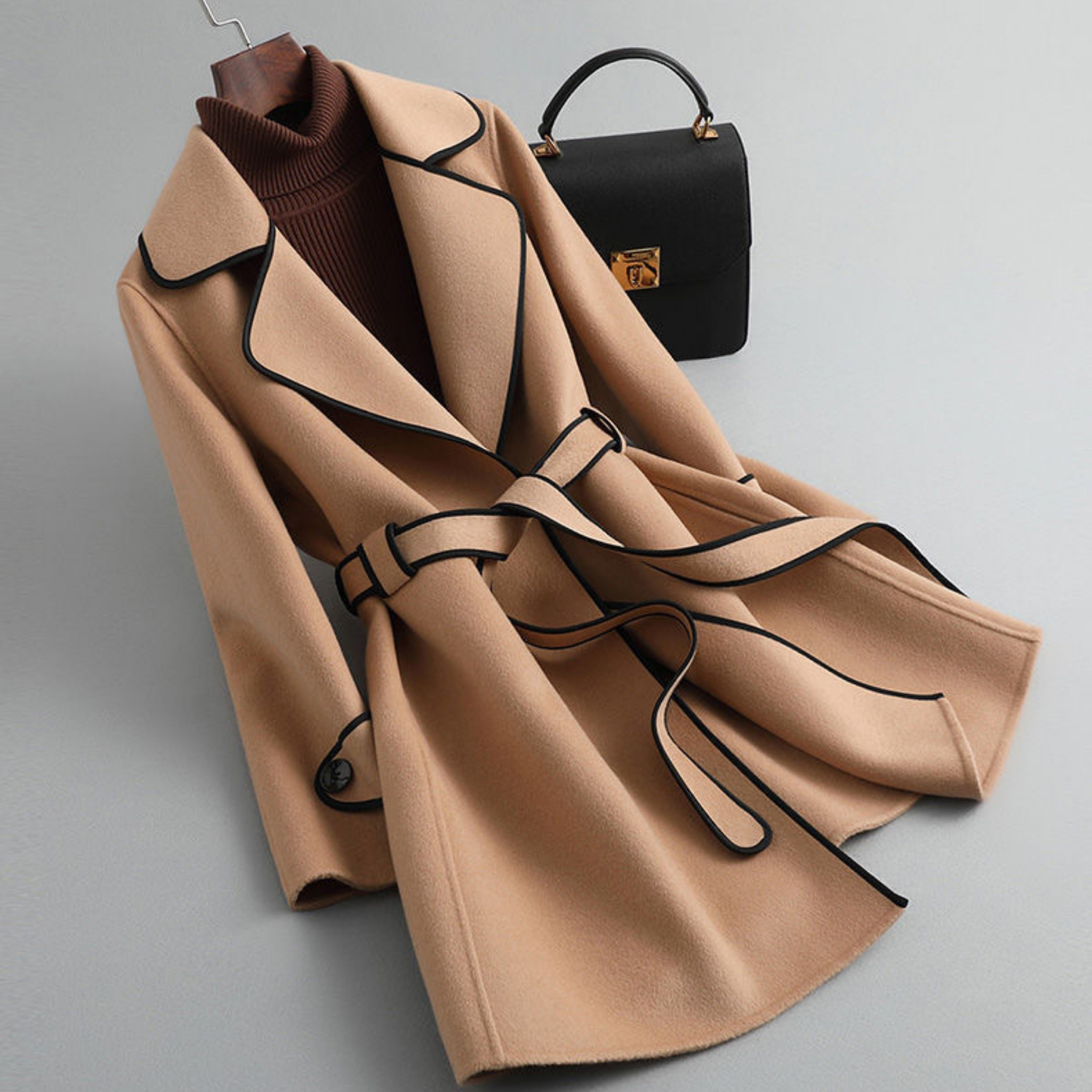 Paris Wool Trench Coat