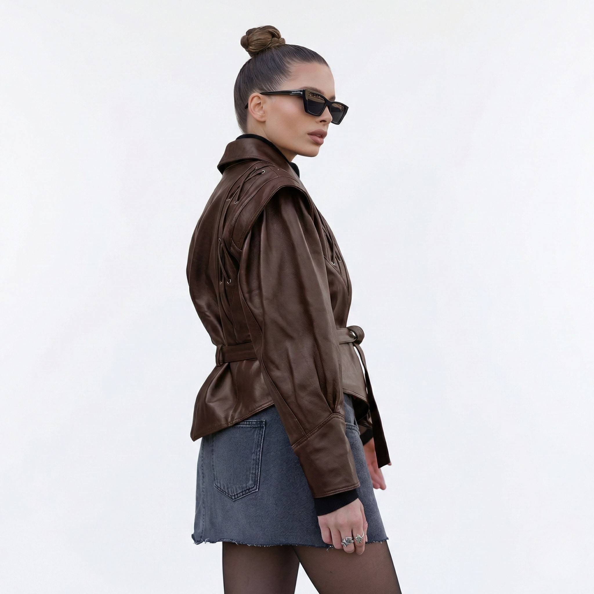 Meridian Edge Leather Jacket