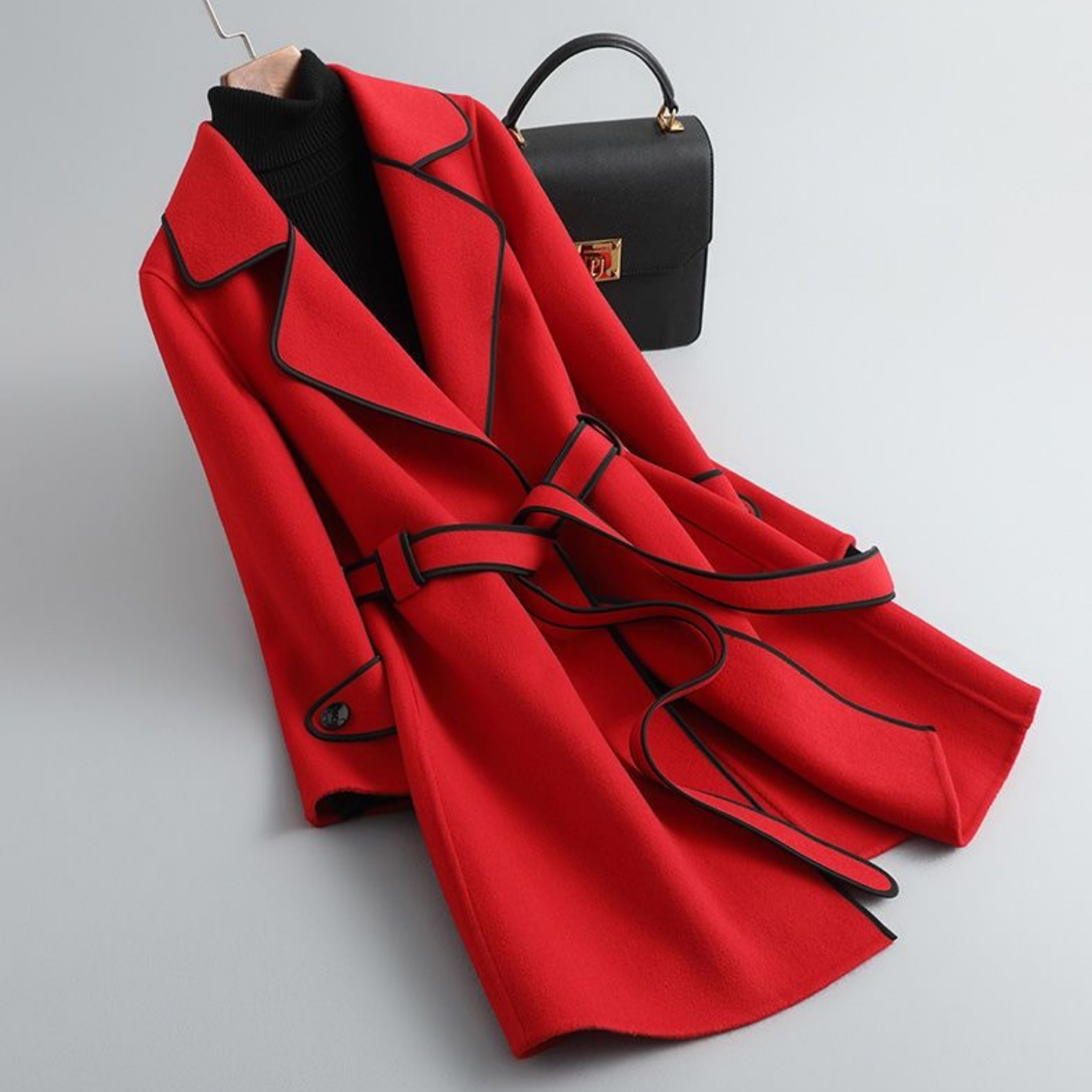 Paris Wool Trench Coat