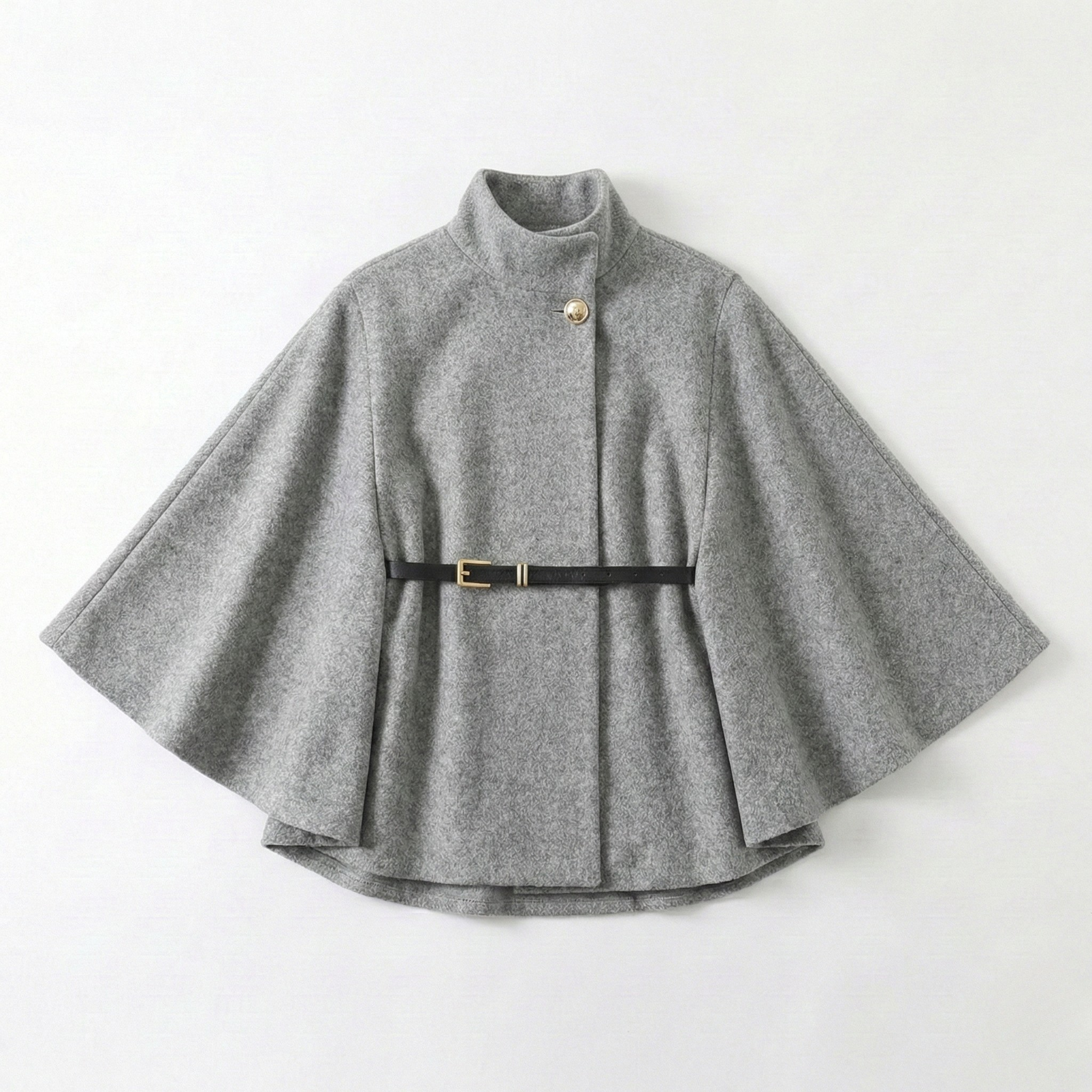 Savoy Wool Blend Cape