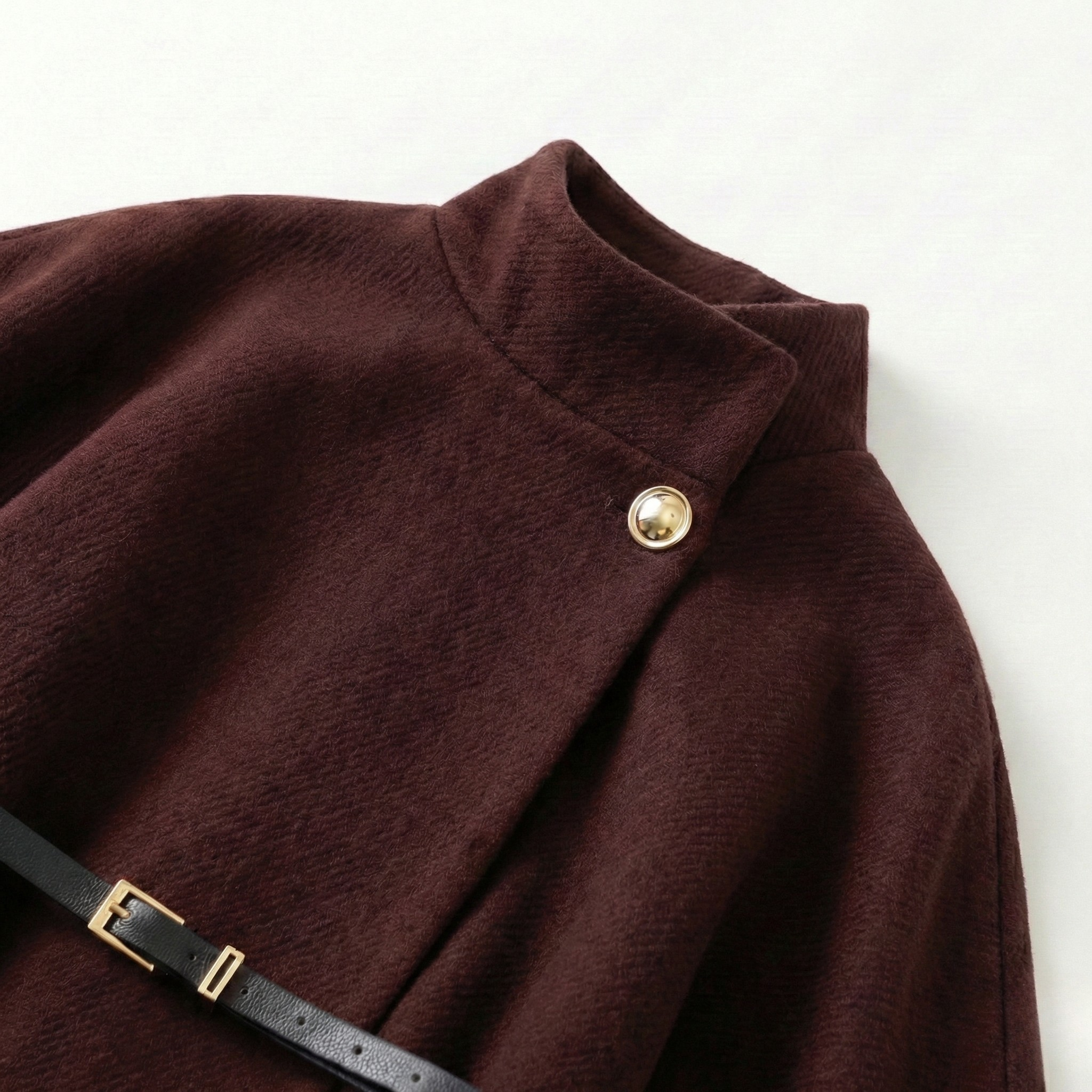 Savoy Wool Blend Cape