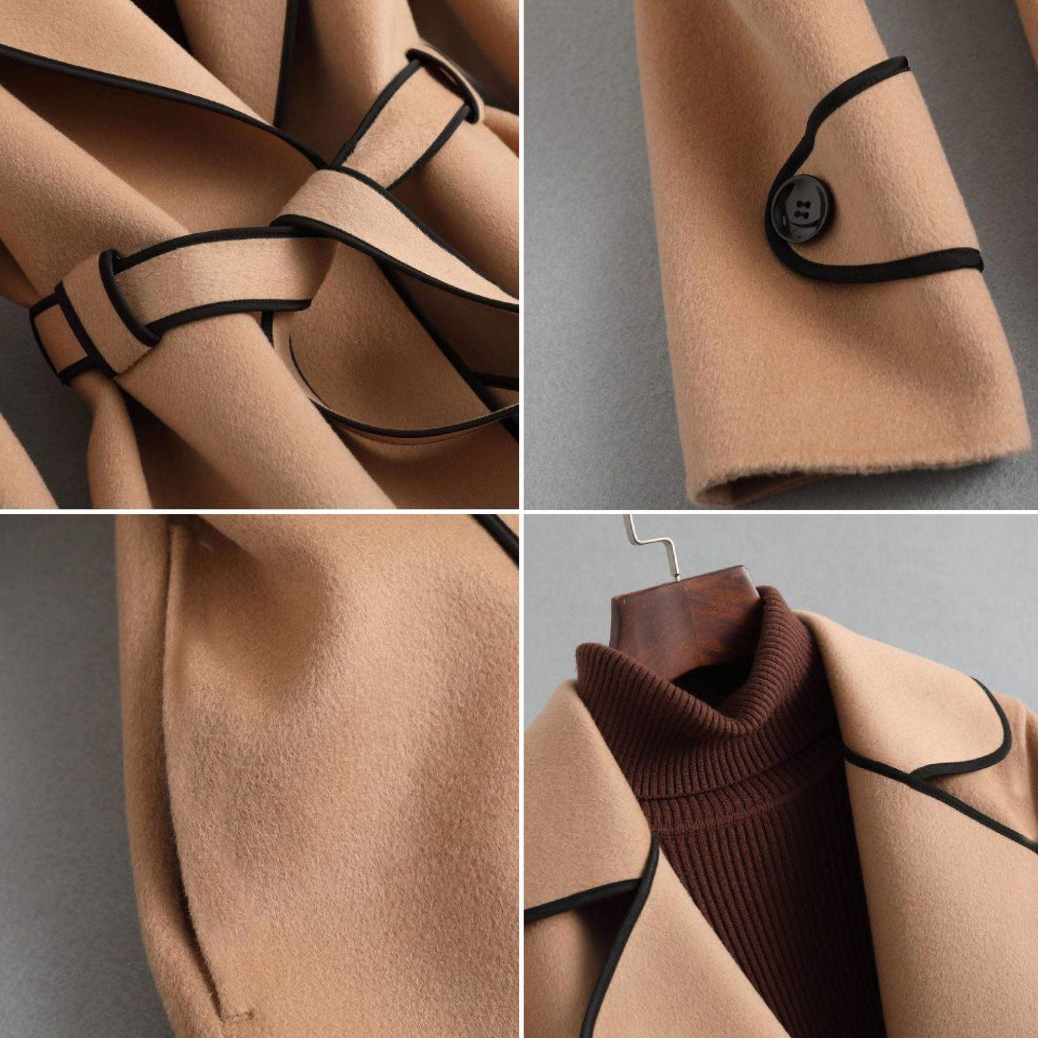 Paris Wool Trench Coat