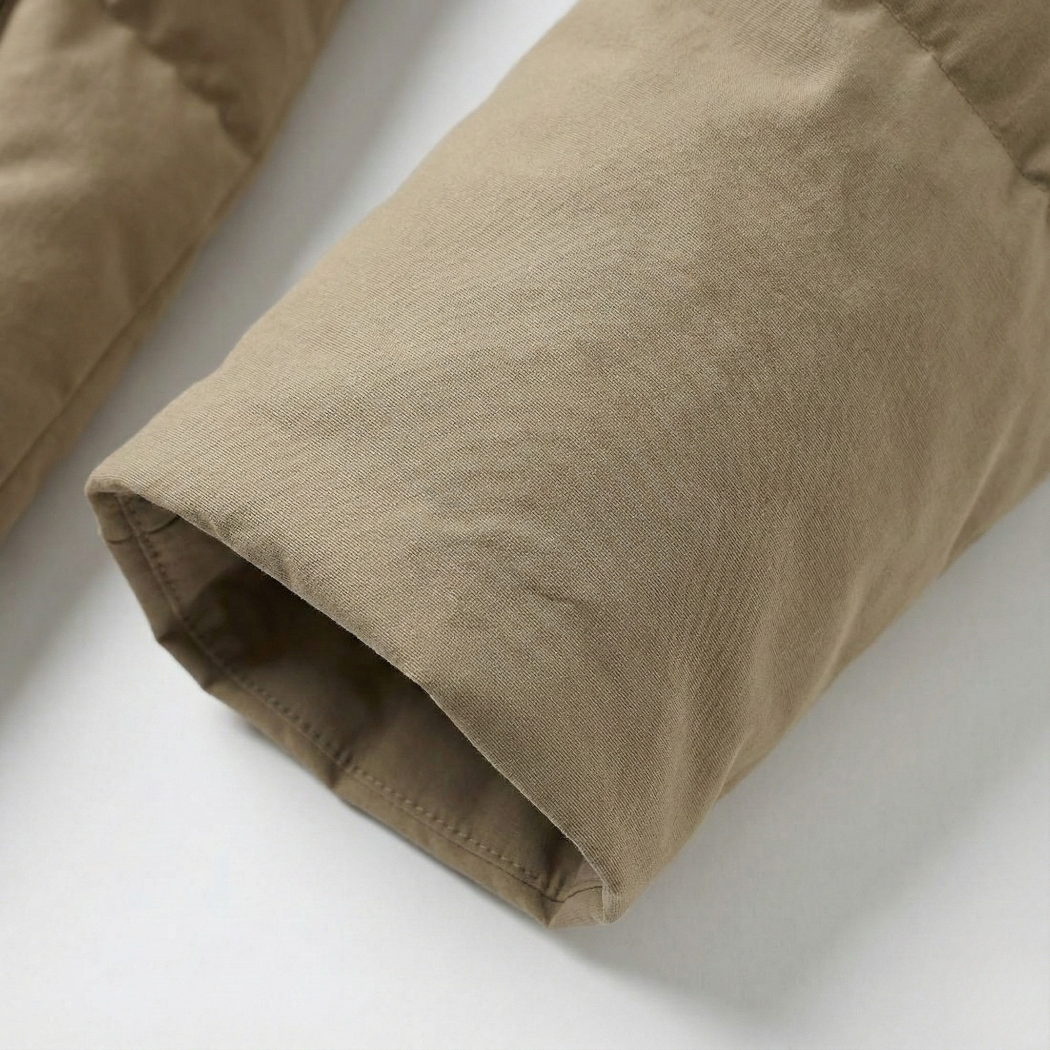 Camel Cloud Fortress Long Puffer Coat