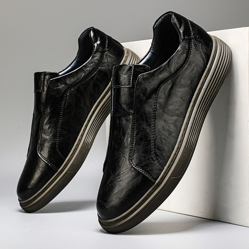 Linear Ease Genuine Leather Sneakers